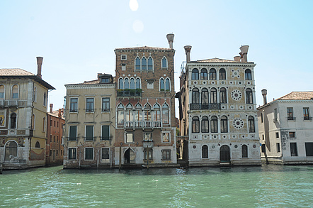 Palazzi am Canale Grande. Venedig