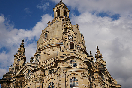 Die Frauenkirche. Dresden
