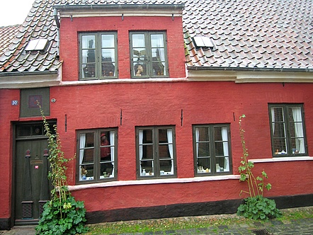 Haus in der denkmalgeschützten Altstadt von Ribe